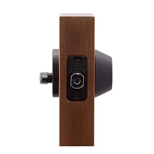 Copper Creek Single Cylinder Deadbolt Standard Size Black | ANSI Grade-3 Security thumbnail 4