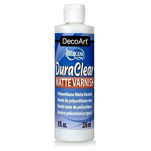 DecoArt DuraClear Matte Varnish 236ml (8 fl Oz) | Protective Wood Finish for Interior & Exterior thumbnail 1