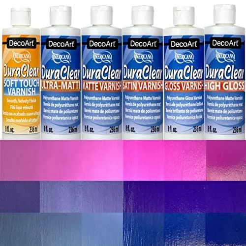DecoArt DuraClear Matte Varnish 236ml (8 fl Oz) | Protective Wood Finish for Interior & Exterior thumbnail 2