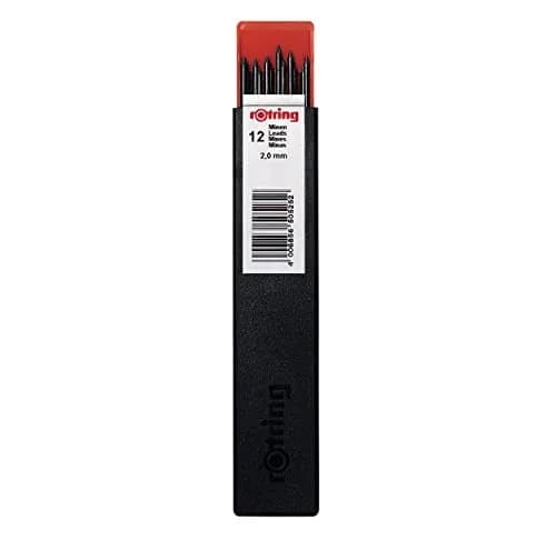 rOtring Tikky Mechanical Pencil Replacement Leads 2.0 mm HB (12 Count) thumbnail 1