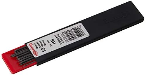 rOtring Tikky Mechanical Pencil Replacement Leads 2.0 mm HB (12 Count) thumbnail 2