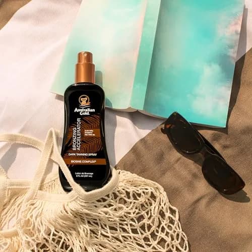 Australian Gold Dark Tanning Accelerator Spray Gel With Bronzer | 8 fl oz, Multicolor, AGCB175 thumbnail 3