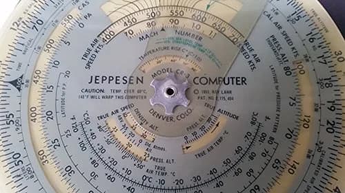 Jeppesen CR-3 Circular Computer 6" Diameter | Touchscreen GPS Navigation System thumbnail 3