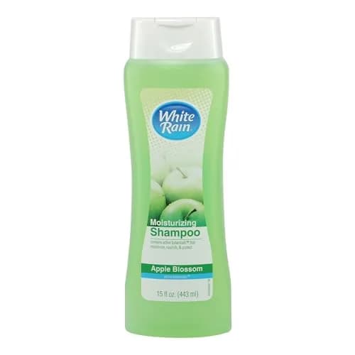 White Rain Moisturizing Shampoo – Apple Blossom Scent, 15 fl oz | Hydrating, Paraben-Free, Cruelty-Free thumbnail 1