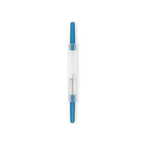 Dritz Seam Ripper and Threader with Safety Ball, Blue, 1-Pack | Cuts Stitches Easily thumbnail 3