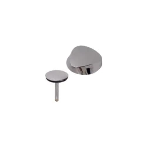 Geberit Traditional Metal TurnControl Trim Kit Polished Chrome 11.18 cm (4.38" L x 3.25" W x 3.63" H) | Brass Trim for Manual Rotary Actuation thumbnail 1