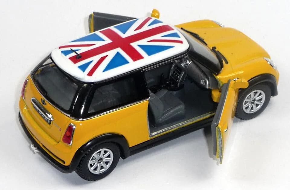 KiNSMART Mini Cooper S Die-Cast Model Car 13cm (5") | Authentic 1:28 Scale Replica thumbnail 5
