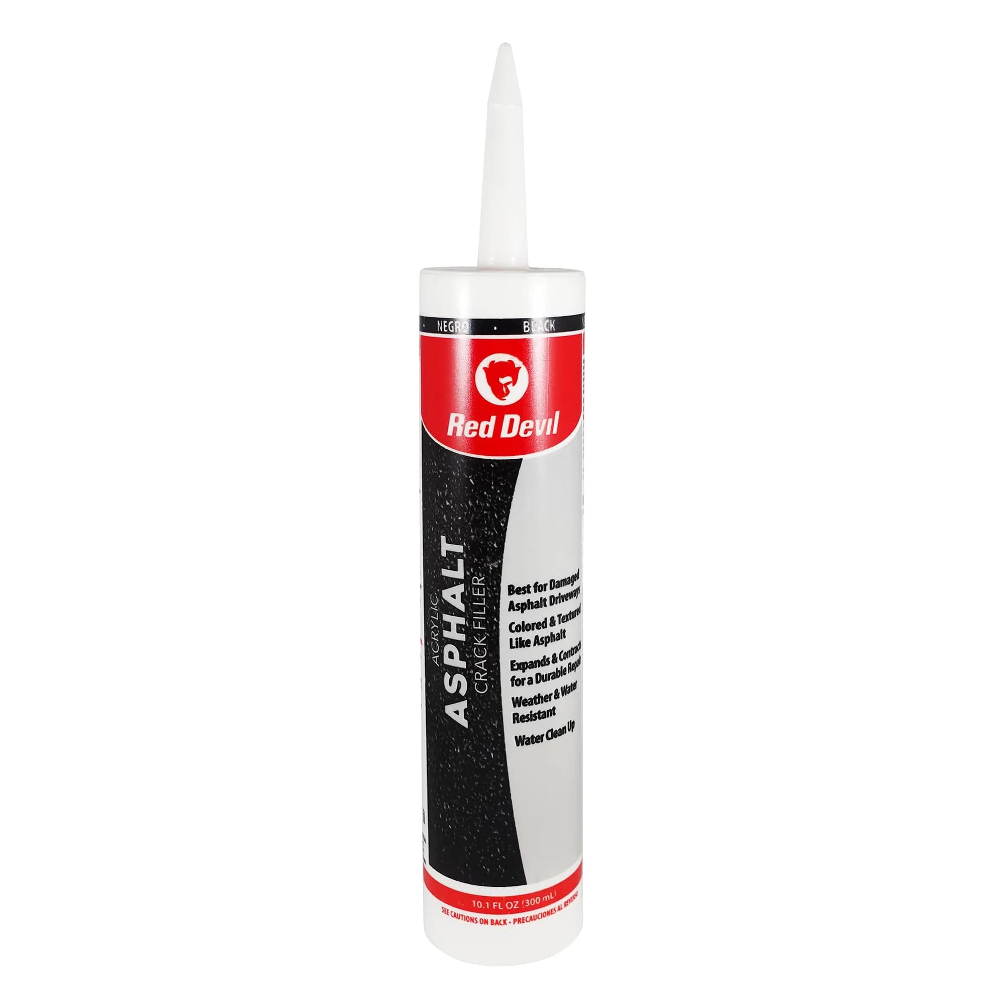 Red Devil Asphalt Crack Filler Sealant 10.1 fl oz | Water-Resistant Asphalt Repair for Cracks & Joints - main product image