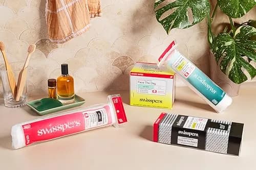 Swisspers Premium Cosmetic Wedges, Latex-Free Makeup Wedge, 192 Count (6 Packs) | Hypoallergenic & Reusable thumbnail 7