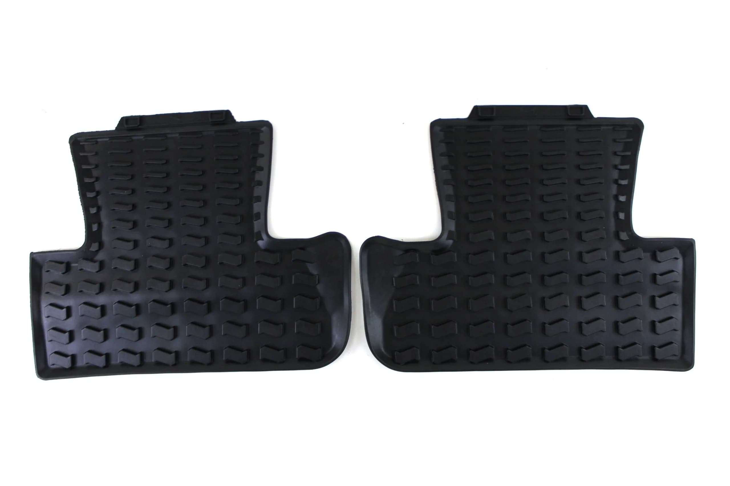 Audi Genuine Accessories 8R0061511041 Black Rubber Rear Floor Mat for Audi Q5 | OEM Fit & All-Weather Durability - main product image