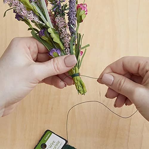 FloraCraft 26 Gauge Floral Wire 270 ft (76.2 m) Green | Crafting & Floral Arranging Essential thumbnail 3
