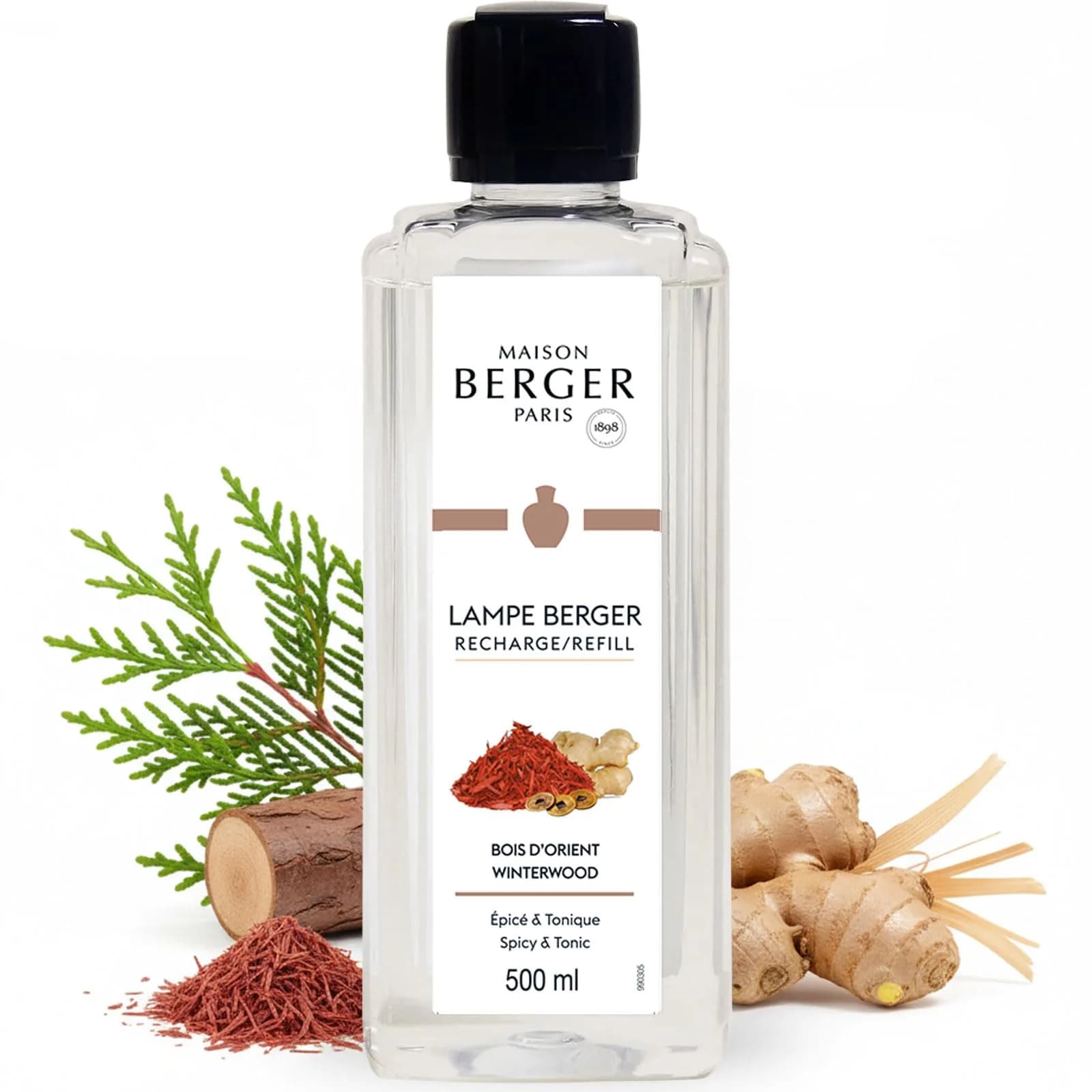 Maison Berger Winterwood Lampe Berger Refill 500ml (16.9 fl oz) | Odor Eliminating Home Fragrance