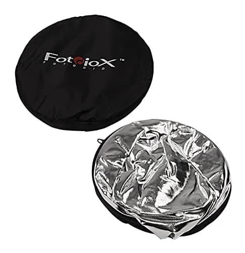 Fotodiox 22in (55cm) 5-in-1 Collapsible Reflector Panel with Bag | Photography & Video Light Modifier thumbnail 2
