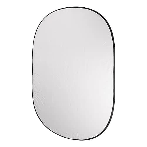 Fotodiox 40x60in 5-in-1 Collapsible Reflector Panel with Bag for Photography and Video – Black, Gold, Silver, Translucent, White | Multi-Application Light Modifier thumbnail 6