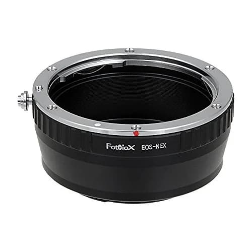 Fotodiox Lens Mount Adapter Compatible with Canon EOS EF and EF-S Lenses on Sony E-Mount Cameras, (EOS-SnyE) | Manual Focus thumbnail 1