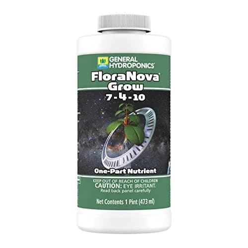 General Hydroponics FloraNova Grow Liquid Fertilizer 16 oz | Supports Rapid Plant Growth thumbnail 1