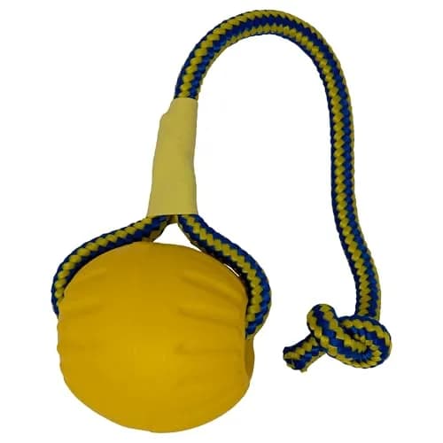 Starmark Swing 'n Fling DuraFoam Ball Dog Toy Medium 6.4 cm (2.5") | Floats & Flies Far for Fetch thumbnail 1