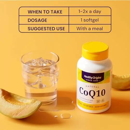 Healthy Origins CoQ10 100 mg Softgels 300 Count thumbnail 4