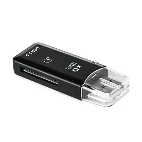 eTECH USB2.0 High Speed xD Memory Card Reader Supports Olympus and Fuji XD 1GB (0.035 oz) | Compact, Plug & Play thumbnail 1