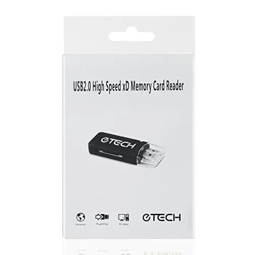 eTECH USB2.0 High Speed xD Memory Card Reader Supports Olympus and Fuji XD 1GB (0.035 oz) | Compact, Plug & Play thumbnail 3