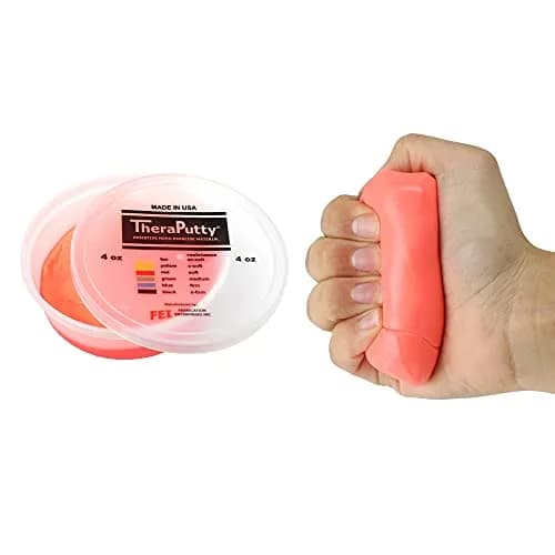 CanDo TheraPutty Standard Hand Exercise Putty 113g (4 oz) | Soft Resistance for Rehab & Grip thumbnail 1