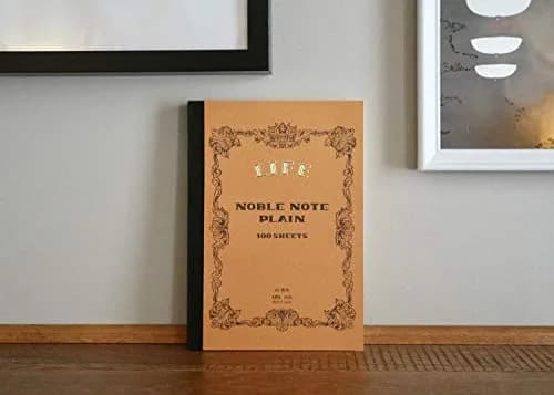 Life Noble Notebook Plain B5 Notebook 176 x 250 mm (6.9 x 9.8 in) | Fountain Pen Friendly Paper thumbnail 3