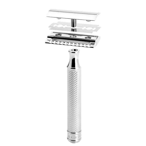 MÜHLE TRADITIONAL R89 Double Edge Safety Razor (Closed Comb) | Perfect for Everyday Use | Barbershop Quality Close Smooth Shave | Luxury Razor for Men thumbnail 7