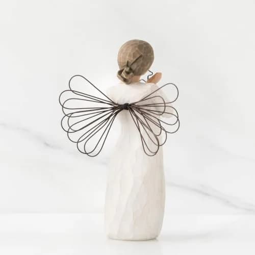 Willow Tree Bright Star Angel Figurine 6.7 x 5 in | Hand-Painted Resin, Inspirational Gift thumbnail 4