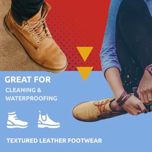 Nikwax Nubuck & Suede Proof DUO-Pack Waterproofing & Cleaning Spray 600ml | Restores DWR & Leather Care thumbnail 2