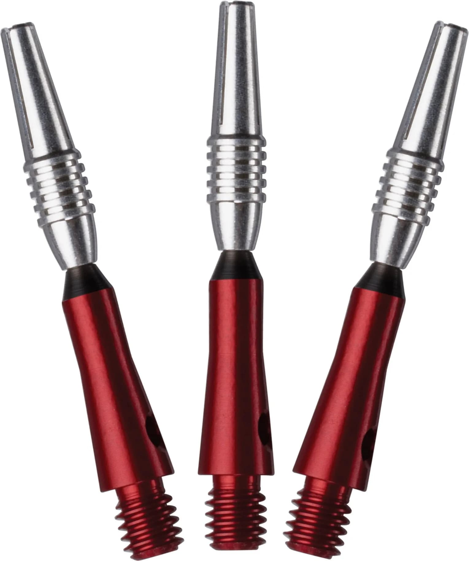 Viper Spinster Aluminum Dart Shafts Short Red 3 Pack | Rotating Top for Reduced Deflection