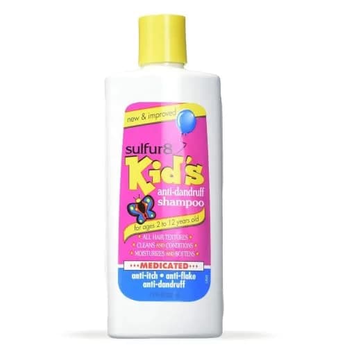 SULFUR8 Kids Anti-Dandruff Shampoo 220ml (7.5 Fl Oz) | Medicated Dandruff Control for Itchy Scalp thumbnail 1