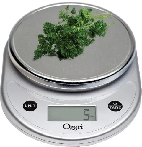 Ozeri Pronto Kitchen and Food Scale with Variable Graduation Technology | Accurate & Compact (70-120 chars) thumbnail 1