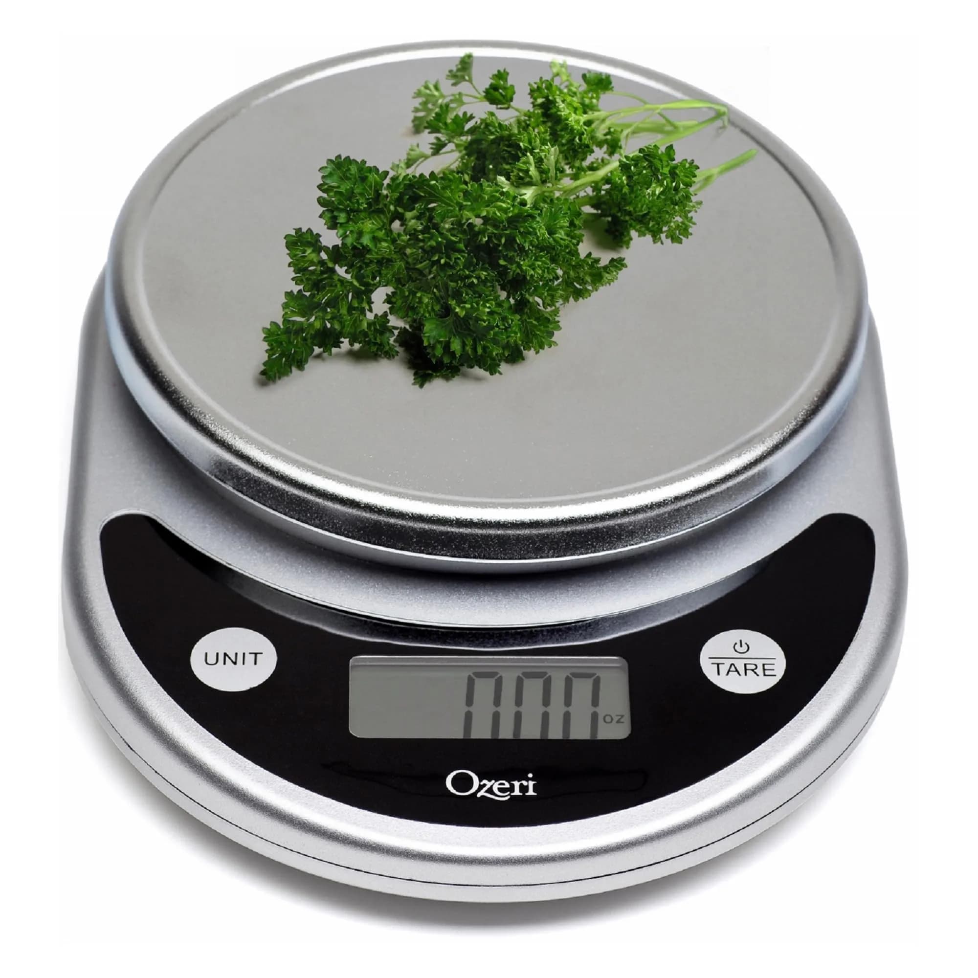 Ozeri Pronto Kitchen and Food Scale with Variable Graduation Technology® 6000g (13.2 lb) | Precision Weighing for Baking and Nutrition