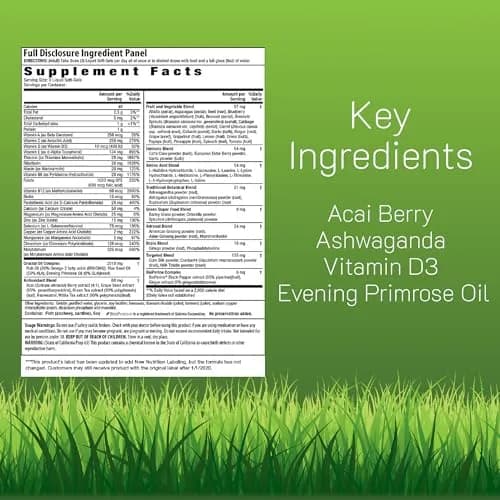 Irwin Naturals Women’s Living Green Liquid-Gel Multivitamins | 120 Softgels for Women’s Vitality & Energy thumbnail 2