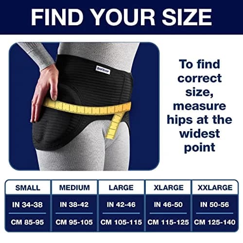 SAFEHIP Active Hip Protector Belt for Seniors & Elderly | Medium (38-43 in / 96-107 cm) thumbnail 5