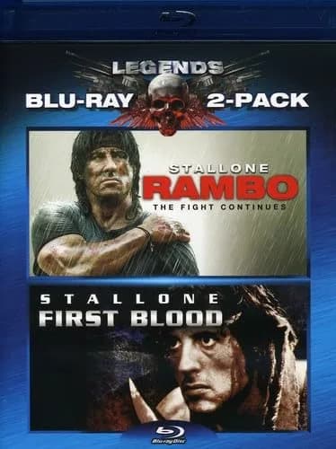Lionsgate Rambo: First Blood / Fight Continues Two-Pack | Action & Adventure Blu-ray in India - main product image