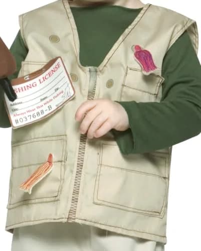 Rasta Imposta Future Fisherman Costume Brown 3-4T | Adorable Role-Play Outfit thumbnail 5