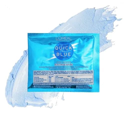 L'OREAL TECHNIQUE Quick Blue High Performance Powder Lightener 1 Oz | No Drip Dust-Free Bleach for Fast, Bright Results thumbnail 1