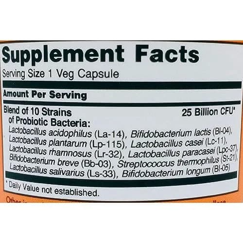 NOW Probiotic-10 25 Billion, 50 Count (Pack of 2) | Supports Digestive Health & Immunity thumbnail 4