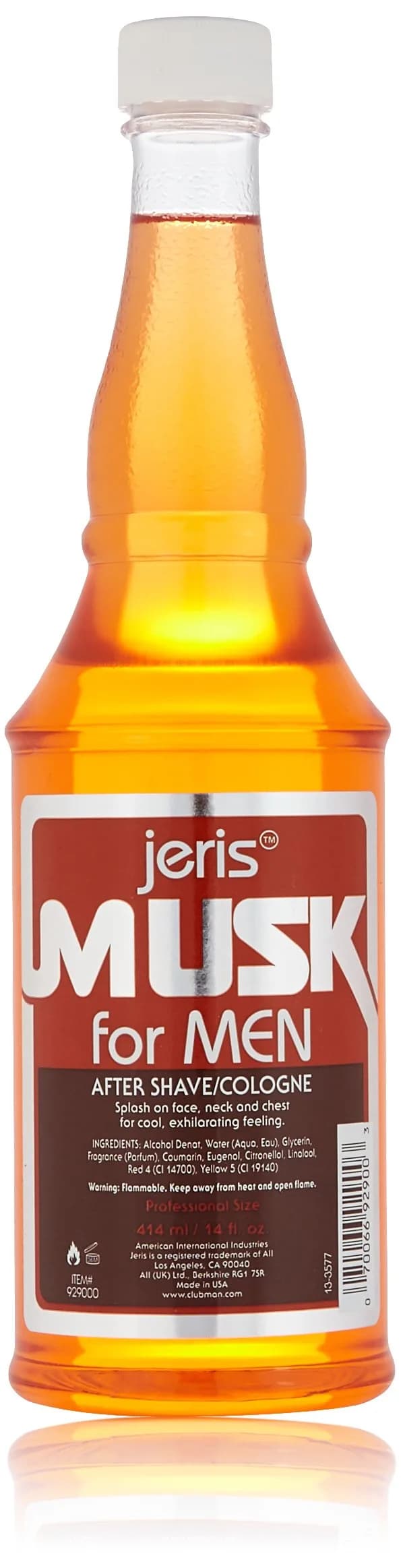 Clubman Jeris Musk After Shave Lotion/Cologne Professional, 14 fl oz thumbnail 1