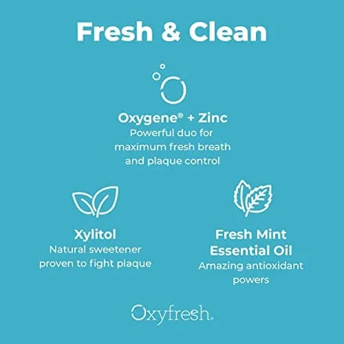 Oxyfresh Pro Formula Fresh Mint Mouthwash 16 Fl Oz | Zinc & Fluoride Free, Alcohol-Free, Gentle for Gums thumbnail 8
