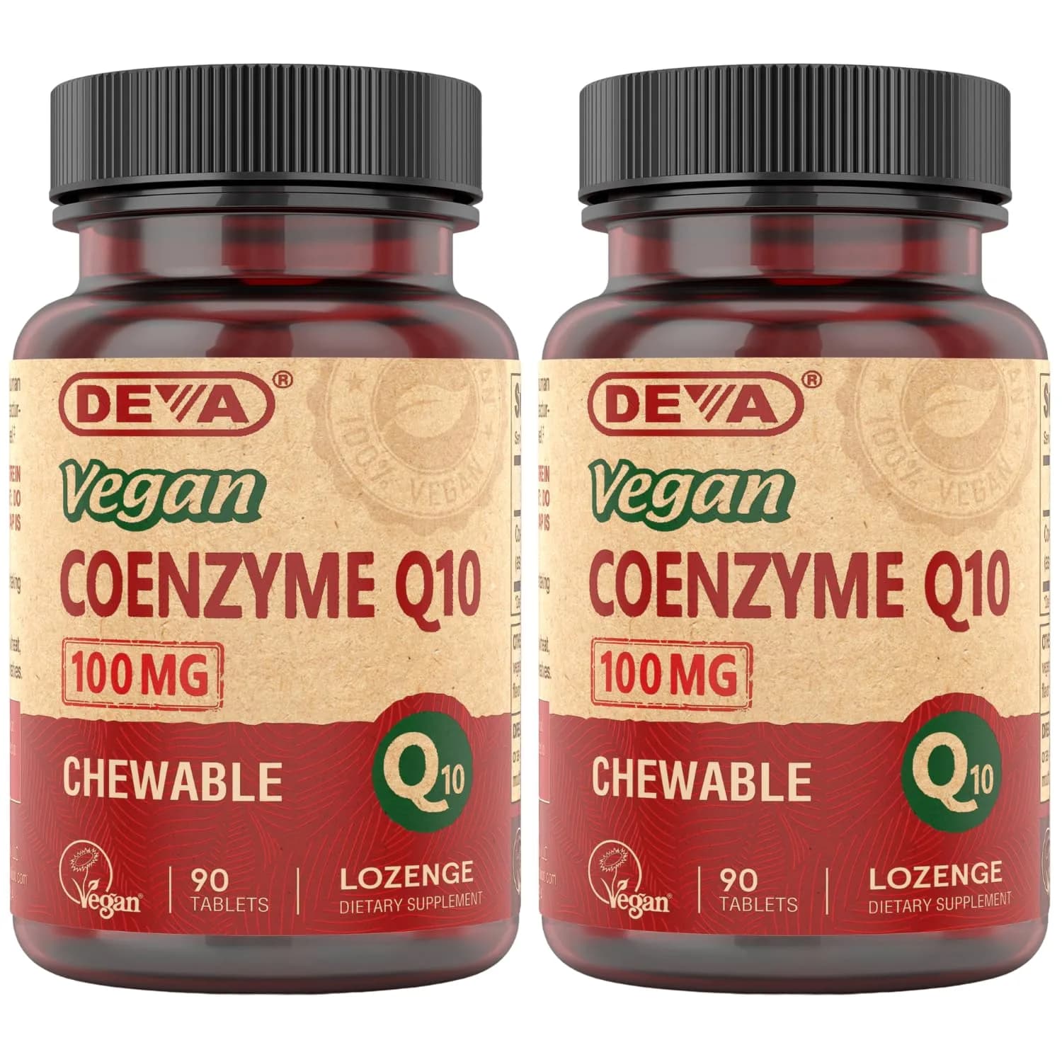 DEVA Vegan Vitamins Coenzyme Q10 100mg - main product image
