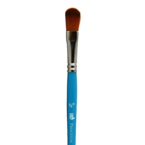 Princeton Select Artiste Series 3750 Oval Mop Paint Brush 1.27 cm (1/2 Inch) | Synthetic Bristle for Acrylic, Watercolor, Oil thumbnail 2