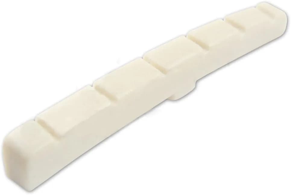 Graph Tech TUSQ Guitar Nut Slotted Strat Style Left PQ-5000-L0 | Traditional White thumbnail 5
