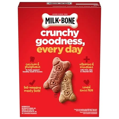 Milk-Bone Flavor Snacks Small Dog Treats 24 Oz. | Vitamin-Fortified, Wholesome & Crunchy thumbnail 8