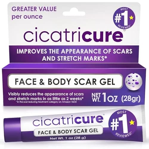 Cicatricure Advanced Scar Gel 28g (1 oz) | Clinically Proven Scar Treatment thumbnail 1