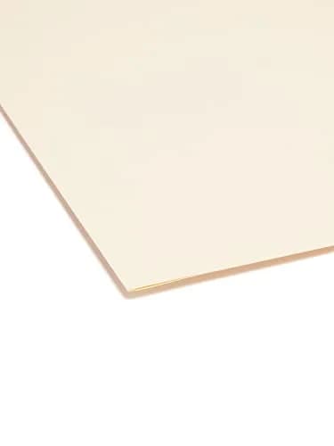 SMEAD SuperTab Heavyweight File Folder, Oversized 1/3-Cut Tab, Letter Size, Manila, 50 Per Box thumbnail 4