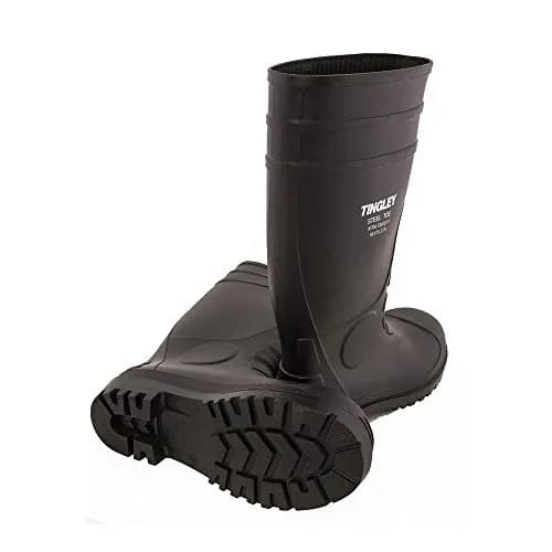 Tingley Men's G1 Steel Toe Work Boots, Black, 14 US (48 EU) | Waterproof Mid-Calf Safety Footwear thumbnail 7