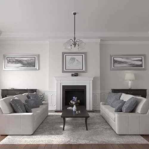 Ekena Millwork Claremont Ceiling Medallion 9"OD x 4 1/2"ID x 1/2"P (22.9cm OD x 11.4cm ID x 1.3cm P) | Lightweight Polyurethane for Easy Installation thumbnail 5