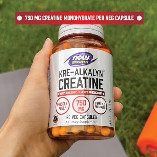 NOW Kre-Alkalyn PH Buffered Creatine 750 mg | Muscle Fuel for Active Adults (70-120 chars) thumbnail 4